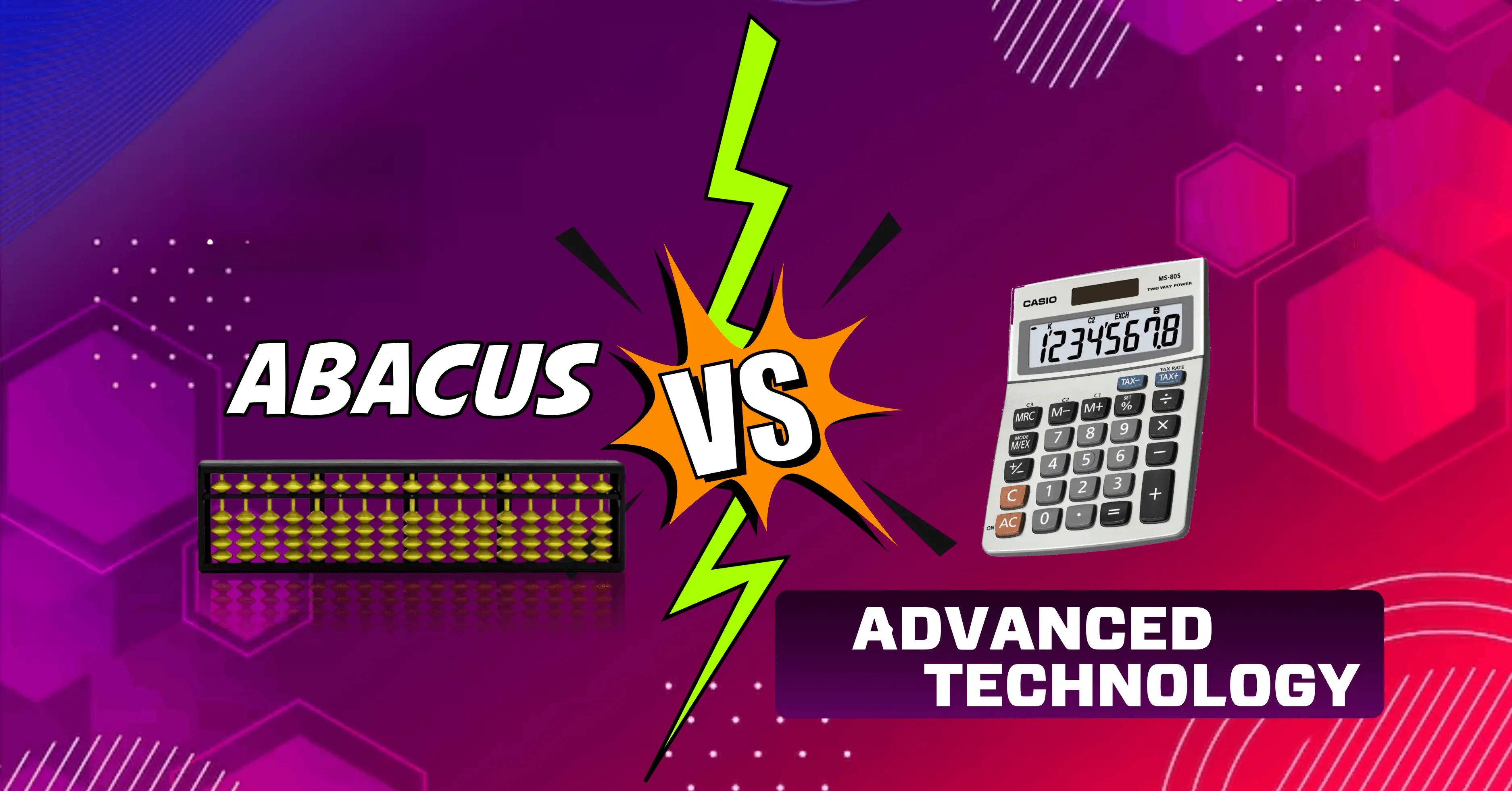 Abacus vs Advanced Technology