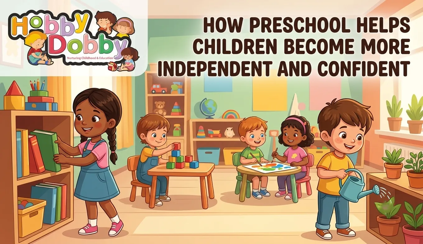 How Preschool Helps Children Become More Independent and Confident